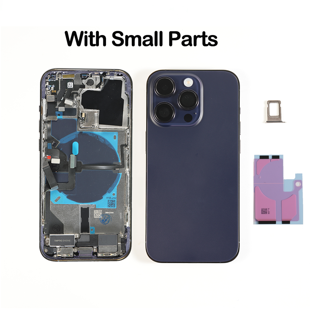 OEM Original iPhone Chassis Back Housing With Small Parts iPhone 15 14 13 12 11 XS XR 8P